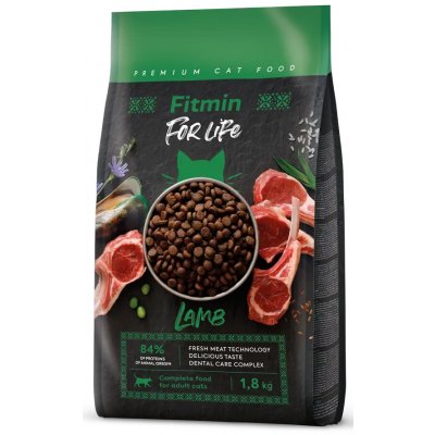 Fitmin cat For Life Adult Lamb 1,8 kg – Hledejceny.cz