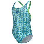 Arena Friends Swimsuit Swim Pro Girls Soft Green/Multi – Zboží Mobilmania