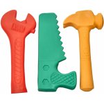Hencz Toys Gumové měkké nářadí Hencz Toys, pastelové - 3 ks – Zboží Dáma