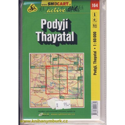 SC 164 Podyjí Thayatal mapa 1:60t. – Zboží Mobilmania