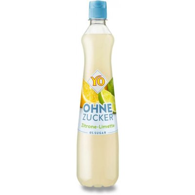 Yo ovocný sirup bez cukru citron a limetka 0,7 l – Zboží Mobilmania