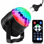 MAXSELL zrcadlová koule KULA DISCO LUSTRZANA RGB 7,5 mm – Zboží Dáma