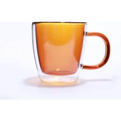 TYGLASS SCB14-350 Termosklenice s dvojitým sklem amber 300 ml