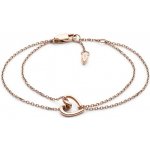 Fossil Krásný dvojitý náramek z pozlacené oceli Sawyer JOF00616791 – Zboží Dáma