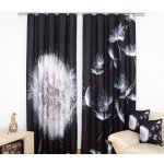 3D dekorační závěs s řasící páskou 51 PAMPELIŠKA 2x160x250 cm MyBestHome – Zboží Mobilmania