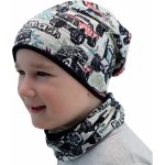 Esito jarní čepice spadená Auto Smash bílá – Sleviste.cz