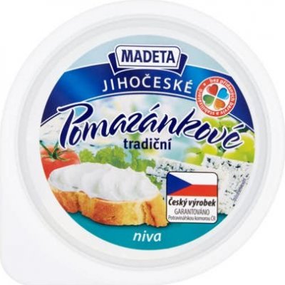 Madeta Jihočeské tradiční Pomazánkové s nivou 6 x 150 g – Zbozi.Blesk.cz