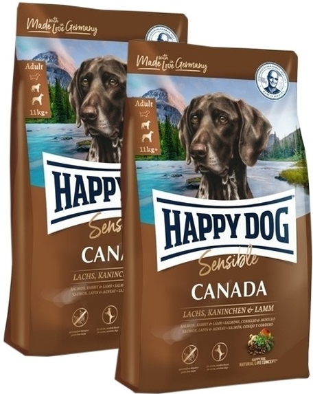 Happy Dog Supreme Sensible Canada SET 2 x 11 kg