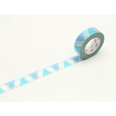 MT masking tape vzorovaná triangle and diamond blue – Hledejceny.cz