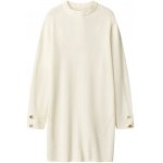 esmara Dámské pletené šaty s podílem vlny bílá – Zboží Dáma