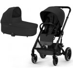 Cybex SET 2v1 Balios S Lux + Cot S Lux 2023 Moon Black – Hledejceny.cz