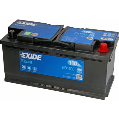 Exide Excell 12V 110Ah 850A EB1100 – Zbozi.Blesk.cz