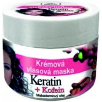 BC Bione Cosmetics krémová vlasová maska Keratin Kofein 260 ml