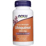 Now Foods Now Ubiquinol Extra Strenght Kaneka 200 mg 60 softgel kapslí – Hledejceny.cz