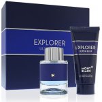 MontBlanc Explorer Ultra Blue EDP 60 ml + sprchový gel 100 ml dárková sada – Zbozi.Blesk.cz