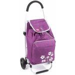 Nákupní taška na kolečkách MALAGA fialová – Zboží Dáma Nákupní taška na kolečkách MALAGA fialová – Zboží Dáma