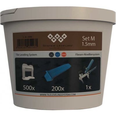 Aplikační SET 500/200/1 - 1,5mm System Leveling D.O.O. SL1555 – HobbyKompas.cz