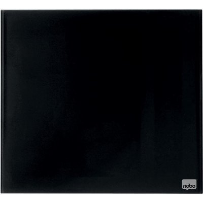 NOBO skleněná 45 x 45 cm, černá – Zboží Mobilmania