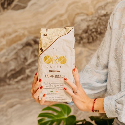 Oro Caffé Espresso bar Blend 1 kg – Sleviste.cz