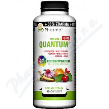 Bio-Pharma Quantum Imunita+ Forte 42 složek 120 tablet