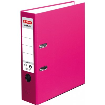 Herlitz pákový pořadač A4 8 cm růžový – Zboží Živě