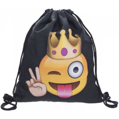 Timy Plátěný s 3D potiskem King of Emoticon FBL016