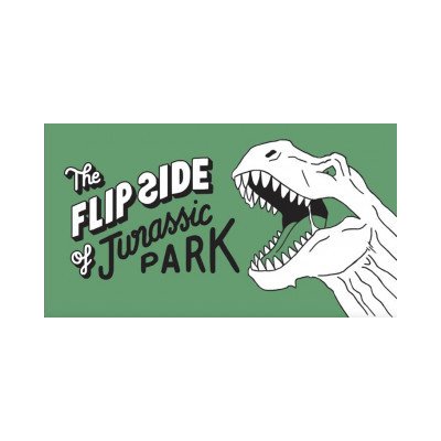 The Flip Side of Jurassic Park: A Movie Flipbook Little White LiesPaperback – Zboží Mobilmania
