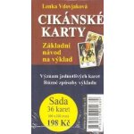 Cikánské karty - Základní návod na výklad + sada 36 karet - Lenka Vdovjaková – Hledejceny.cz