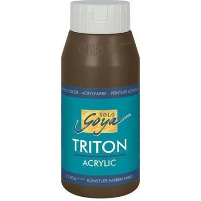 KREUL Akrylová barva TRITON SOLO GOYA hnědá havana 750 ml – Hledejceny.cz