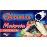 Giana Makrela v rajčatové omáčce 125 g – Zboží Dáma