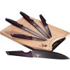 Sada nožů Purple Eclipse Collection 6 ks