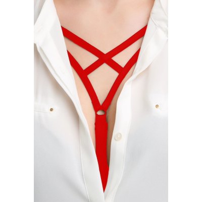 JULIMEX Dámská ramínka Decollete 426 cross red Univerzální – Hledejceny.cz