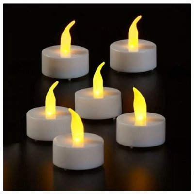 NIPEKO LED svíčka 6ks baterie timer – Hledejceny.cz
