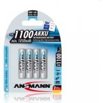 Ansmann Micro AAA 1100mAh 4ks 07521 – Zboží Mobilmania