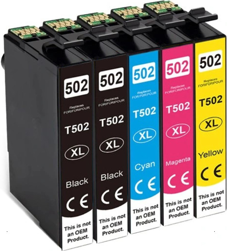 MultiPack.cz Epson 502 XL Multipack 5-pack - kompatibilní