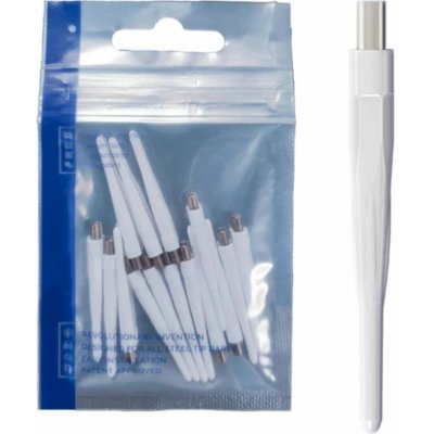 Caliburn Hroty Soft - Replaceable Points - 30 mm - white – Zboží Dáma