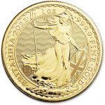The Royal Mint zlatá mince 100 Pounds Britannia King Charles III 1 oz – Zboží Mobilmania