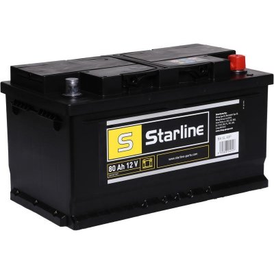 Starline 12V 80Ah 740A SL 80P – Zboží Mobilmania