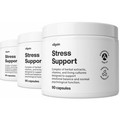 Vilgain Stress Relief 3 × 90 kapslí – Hledejceny.cz