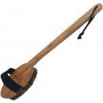 Rento masážní kartáč do sauny s odnímatelnou rukojetí bambus – Zboží Dáma