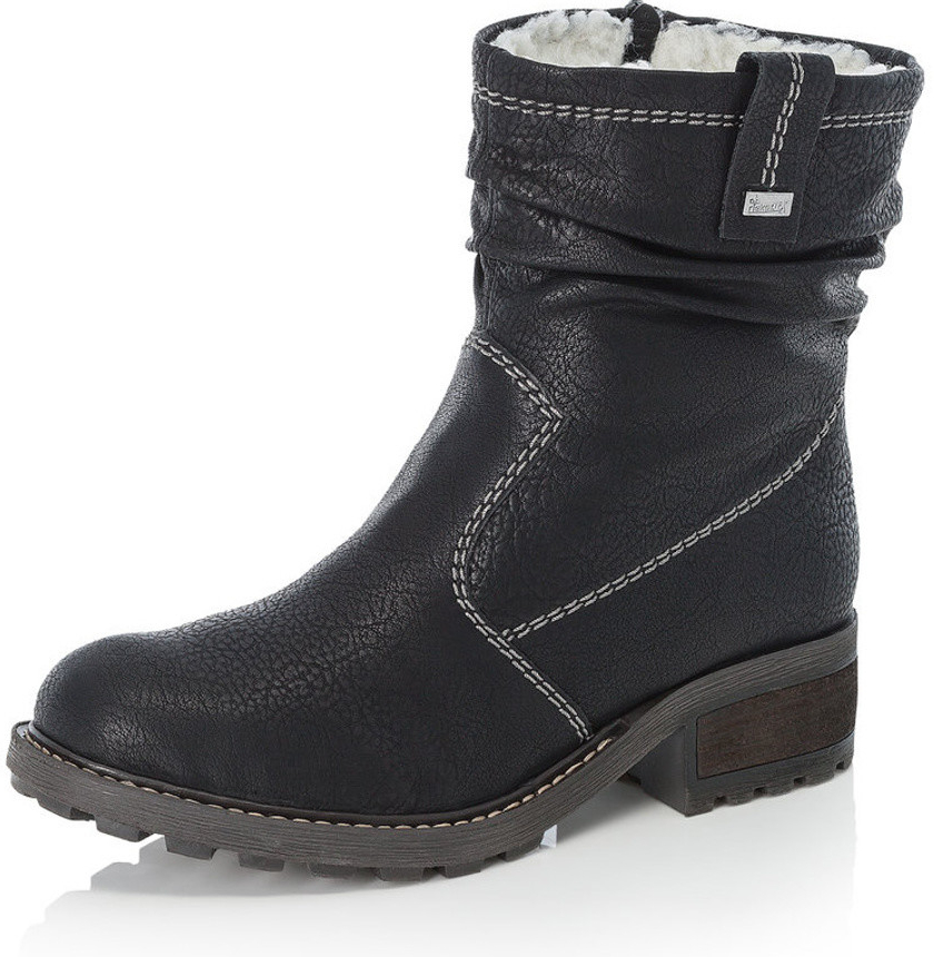 Rieker dámská kotníková obuv Y0463-00 černá