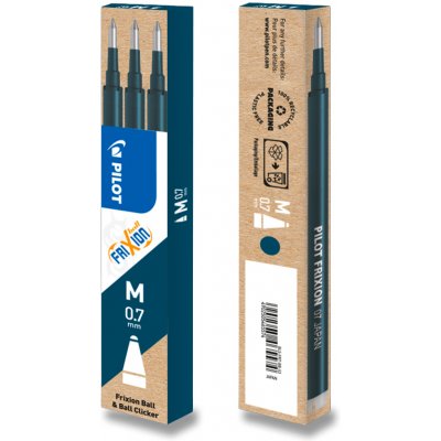 Pilot 2061 FriXion Clicker náplň do rolleru 0,7 mm modročerná – Zboží Dáma