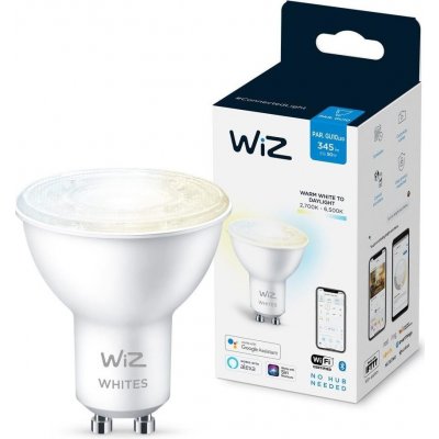 WiZ LED Stmívatelná žárovka PAR16 GU10/4,7W/230V 2700-6500K CRI 90 Wi-Fi WiZ WI0010