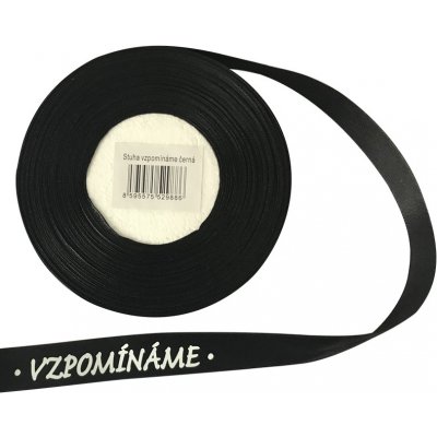 Stuha vzpomínáme černá – Zboží Dáma