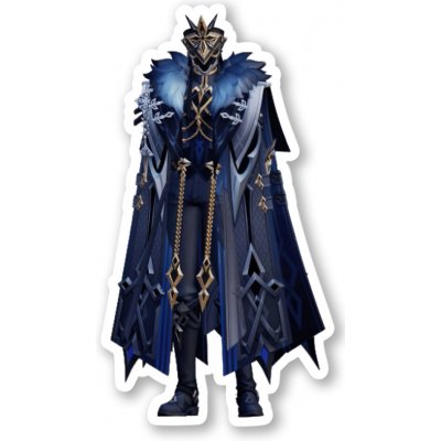 Genshin Impact Samolepka Capitano – Zbozi.Blesk.cz