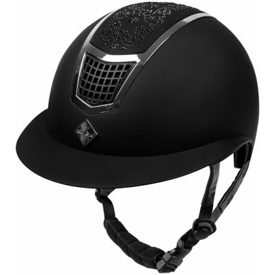 Play Jezdecká helma Fair Quantinum Chic W V černá – Zboží Mobilmania