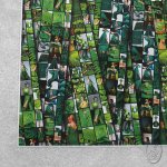 Látkový panel Módní svět - zelený – Zboží Mobilmania