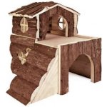Trixie Dřevěný domek BJORK pro křečky 2 místnosti 31 x 28 x 29 cm – Zboží Mobilmania