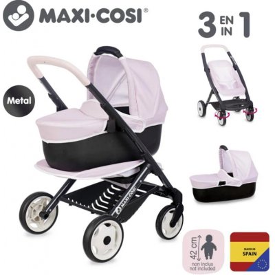 Smoby 3v1 Maxi-Cosi pastelově růžový – Hledejceny.cz
