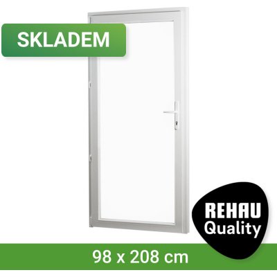 SKLADOVÁ-OKNA REHAU Smartline+ Bílá levé 98 x 208 cm – Hledejceny.cz